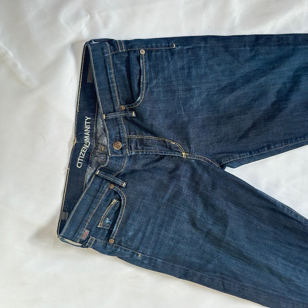 Citizens Of Humanity Dark Wash Straight Leg Jeans | Slim 30 1278-243